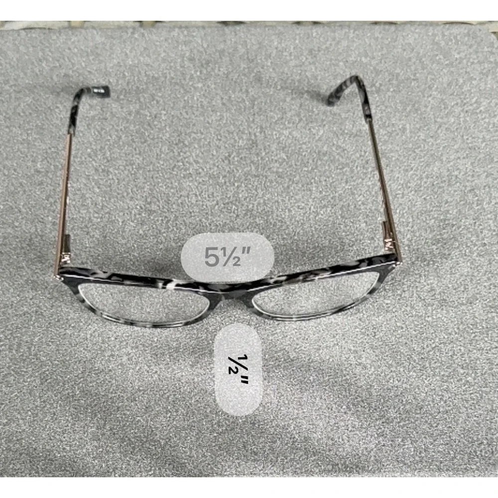 Lacoste Eyeglasses Womens 53-16-140 Grey Tortoise Excellent L2863 Cat Eye Frames